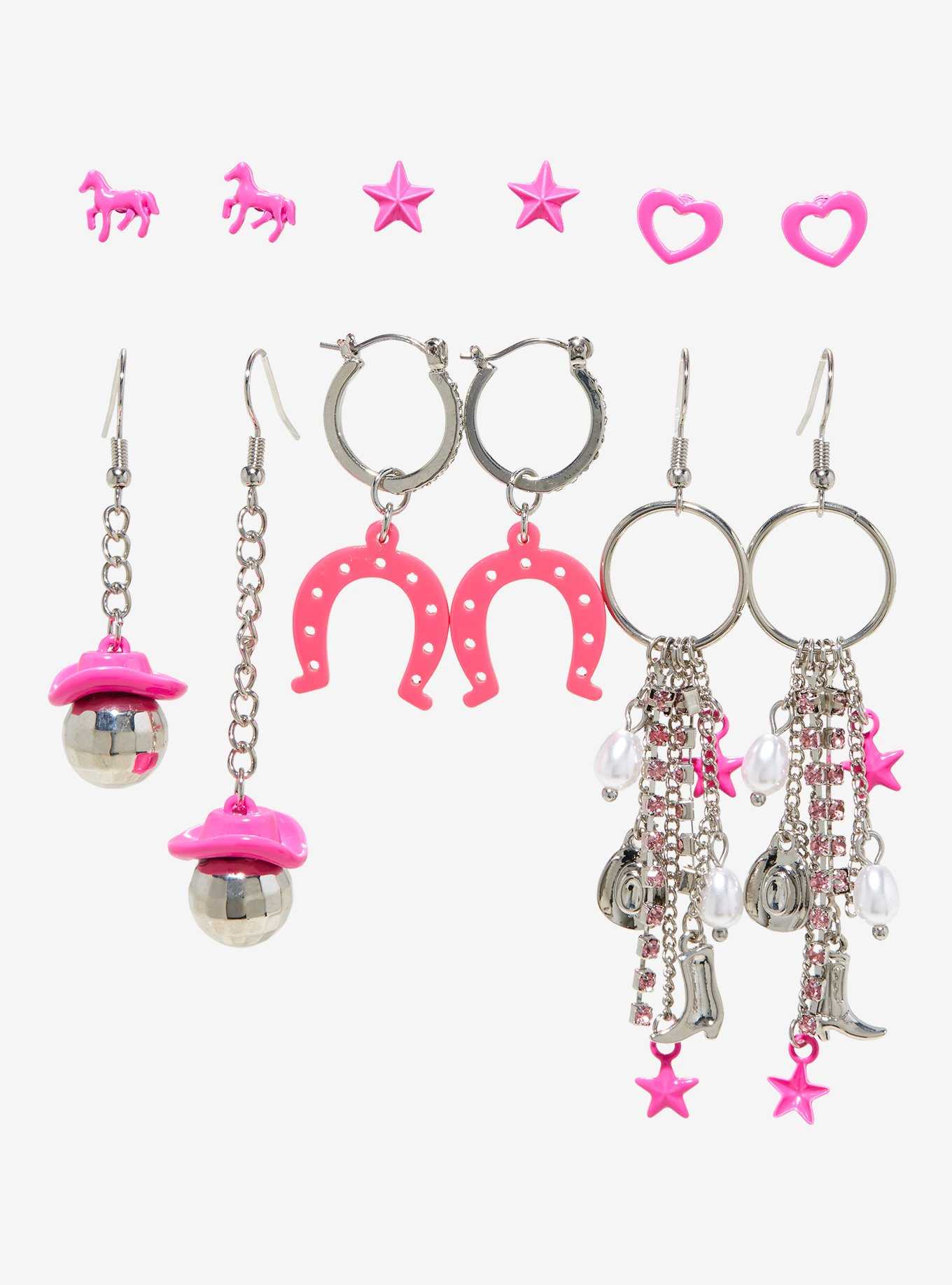 Sweet Society Glam Cowgirl Earring Set, , hi-res