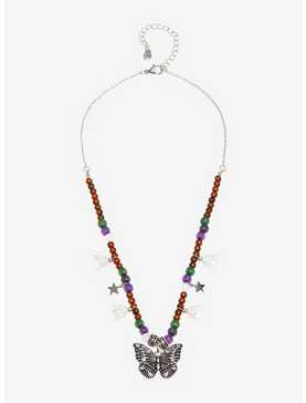 Thorn & Fable Butterfly Bead Necklace, , hi-res
