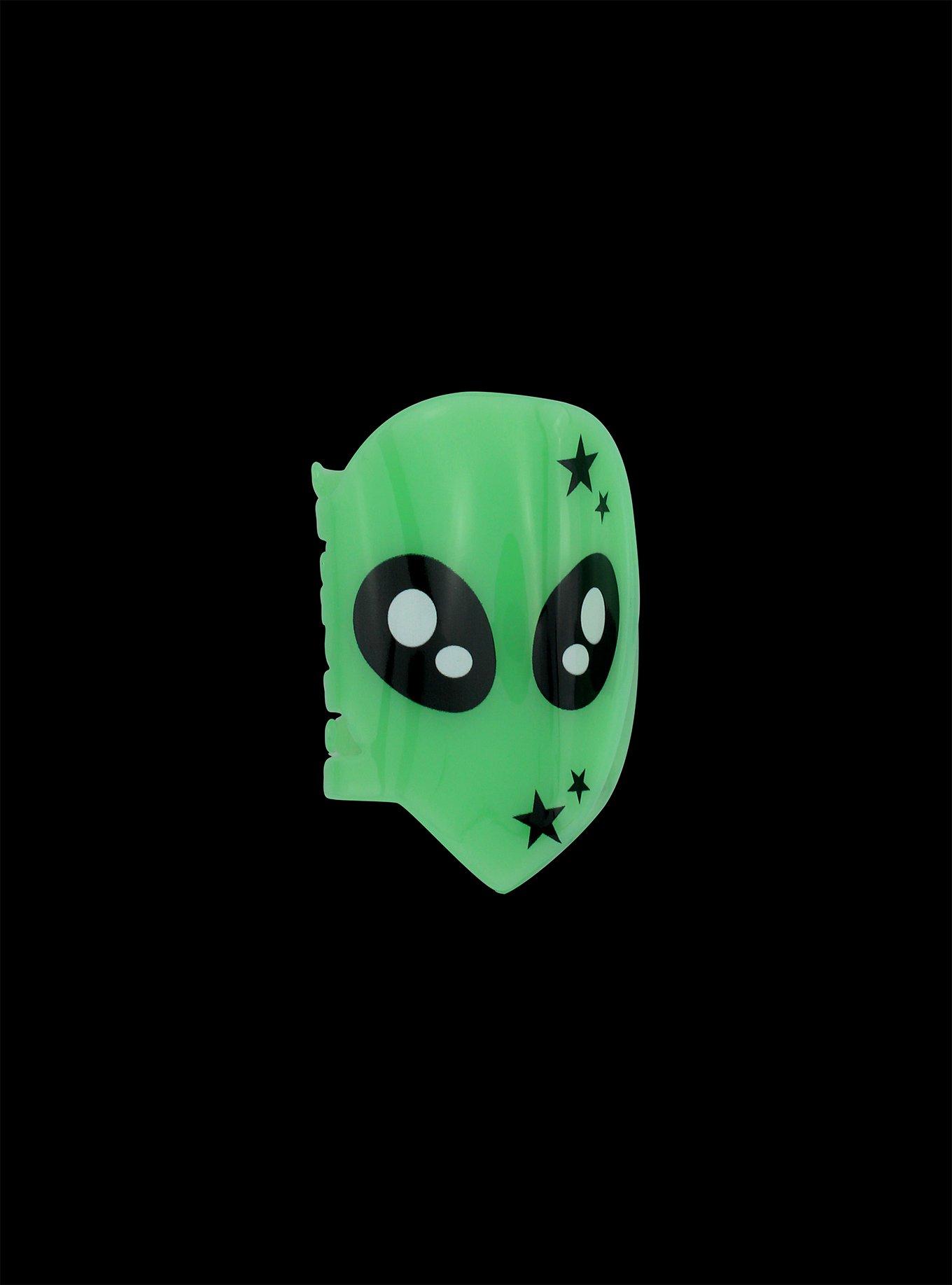 Cosmic Aura Alien Face Claw Hair Clip, , alternate