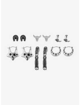 Social Collision Gothic Western Earring Set, , hi-res