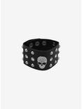 Social Collision® Skull Stud Bracelet Cuff, , alternate
