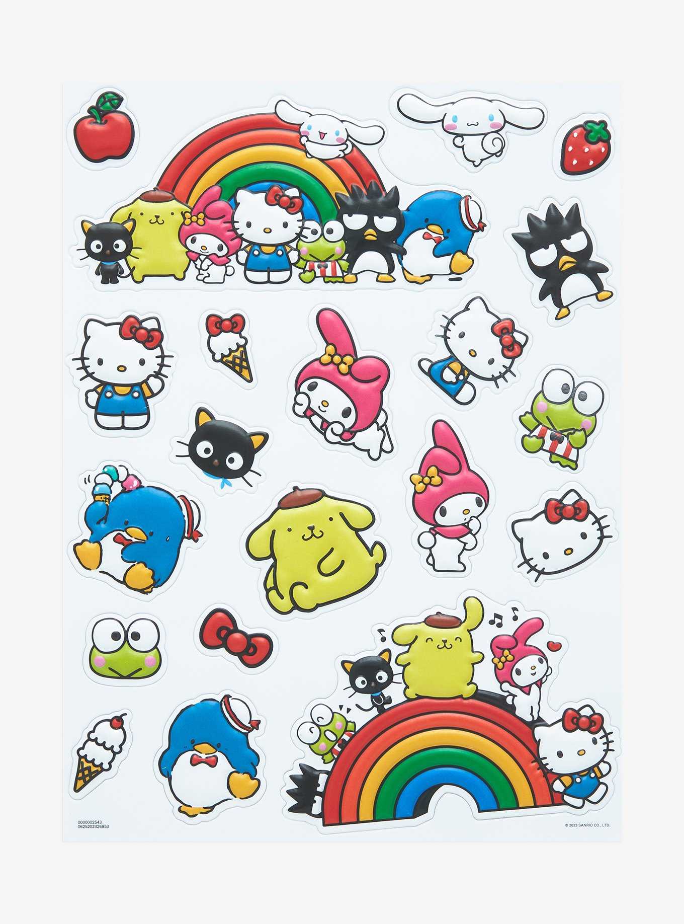 HELLO KITTY - THE WORLD OF HELLO KITTY PEEL & STICK WALL DECALS, Peel And  Stick Decals