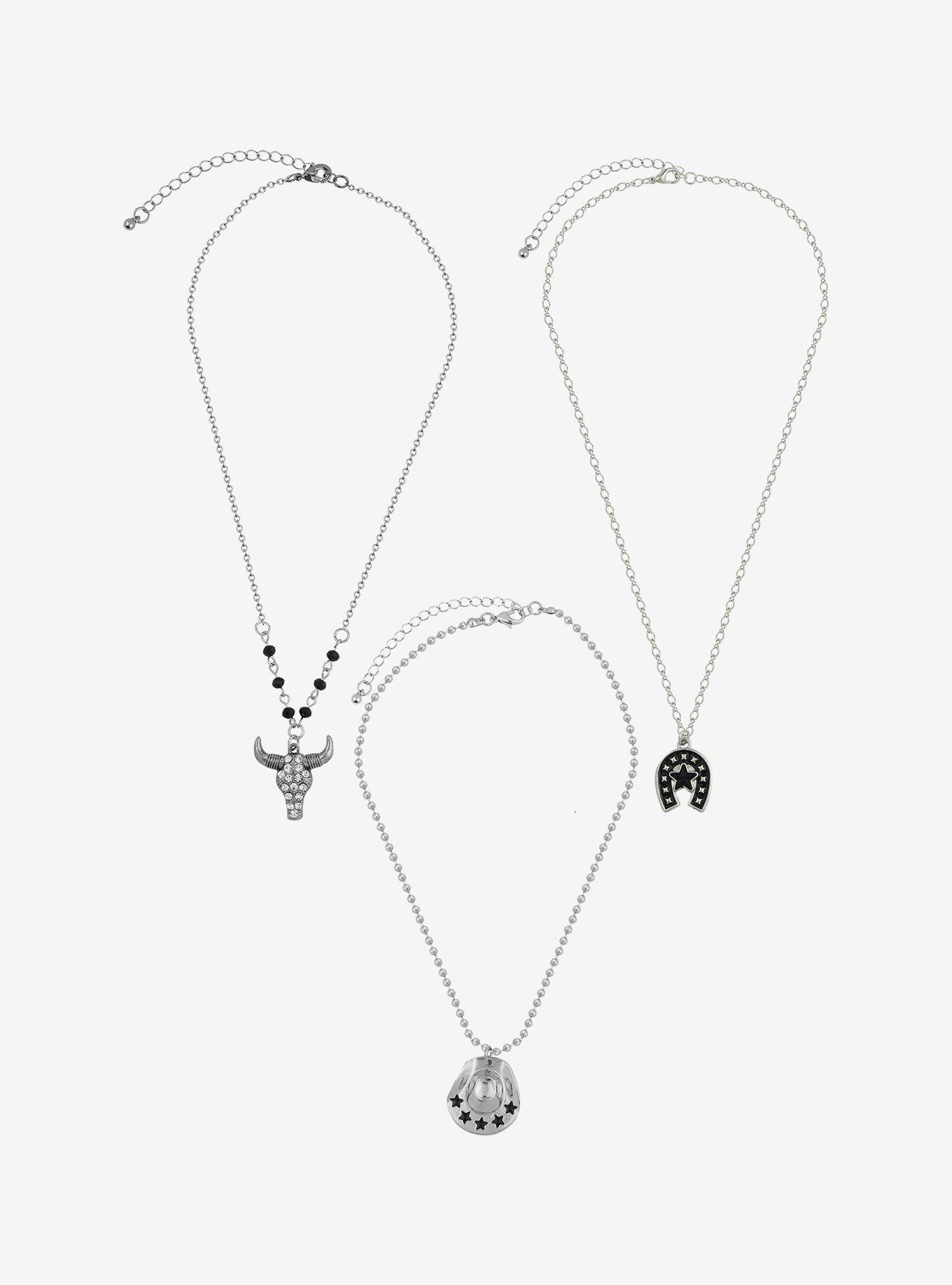 Social Collision® Gothic Western Necklace Set, , alternate