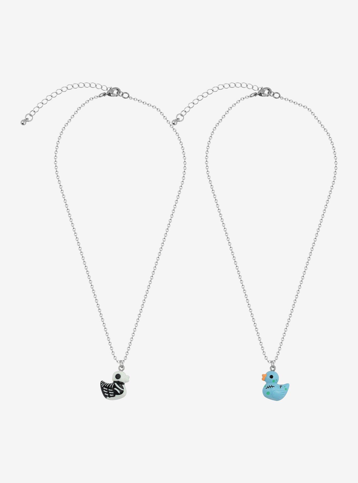 Sweet Society Dead Duck Best Friend Necklace Set, , alternate