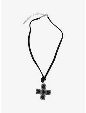Social Collision® Ornate Cross Cord Necklace, , hi-res
