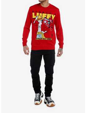 One Piece Luffy Intarsia Knit Sweater, , hi-res