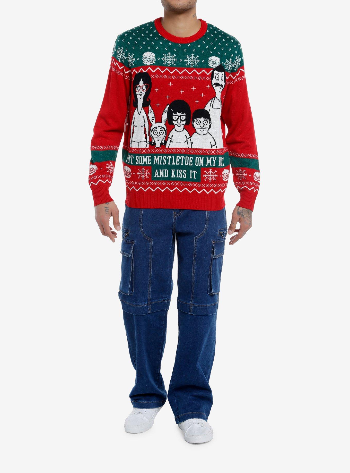 Bob's Burgers Belcher Family Holiday Sweater, MULTI, alternate