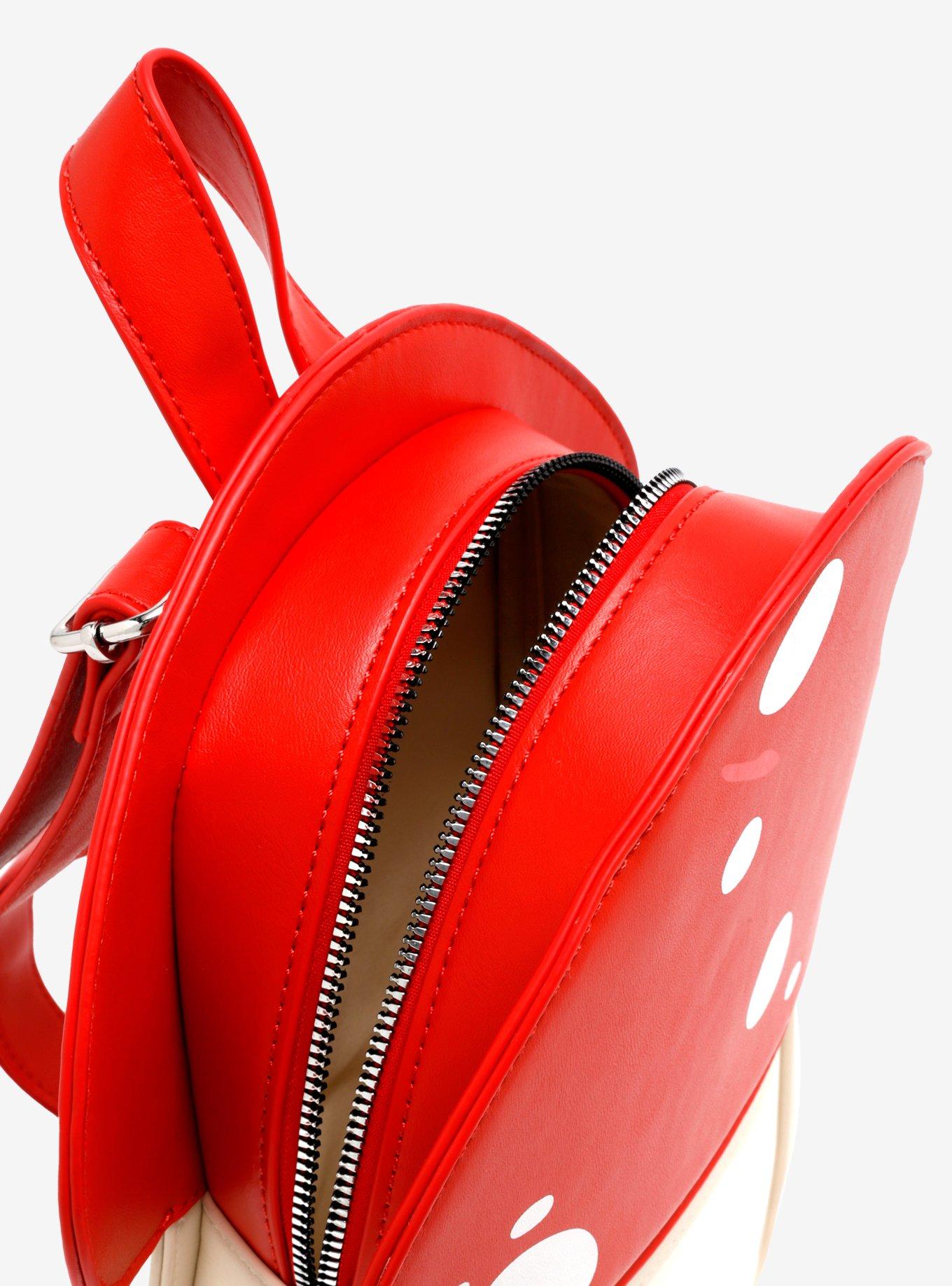 Mushroom Pin Collector Mini Backpack, , alternate