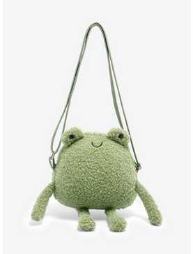 Frog Fuzzy Figural Crossbody Bag, , hi-res