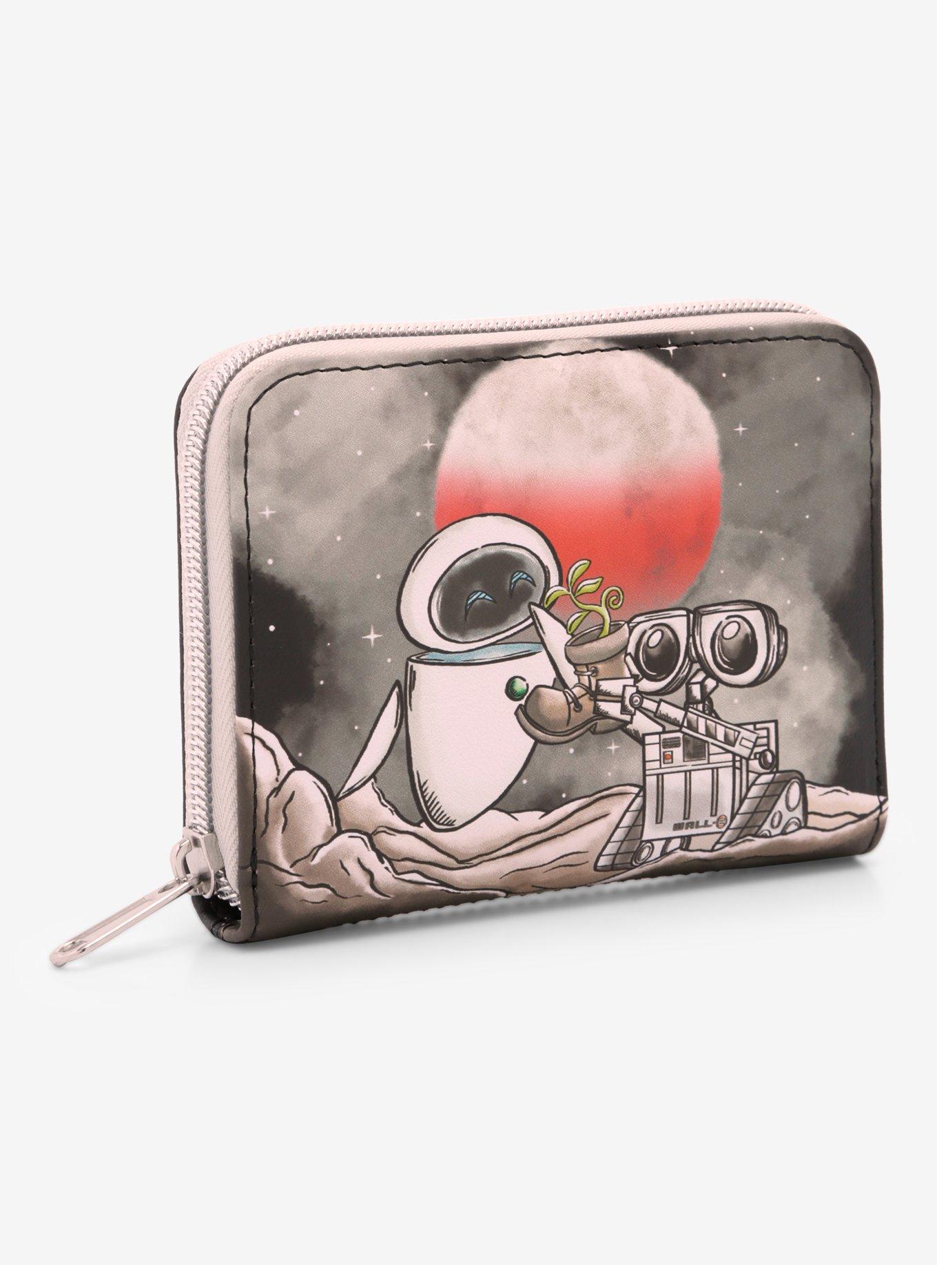 Loungefly Disney Pixar WALL-E EVE & WALL-E Plant Mini Zipper Wallet, , alternate