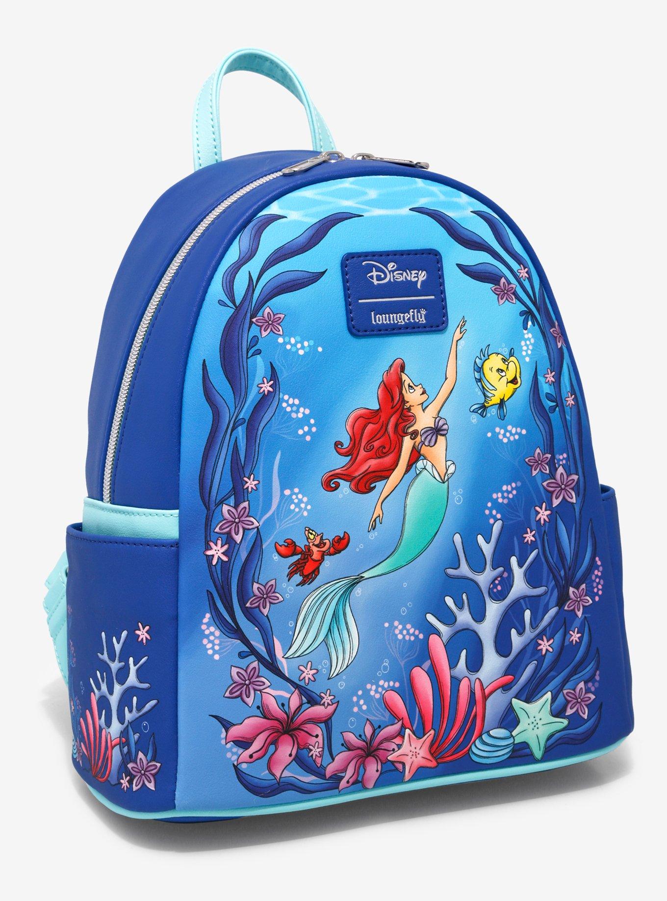 Loungefly Disney The Little Mermaid Under The Sea Mini Backpack, , alternate