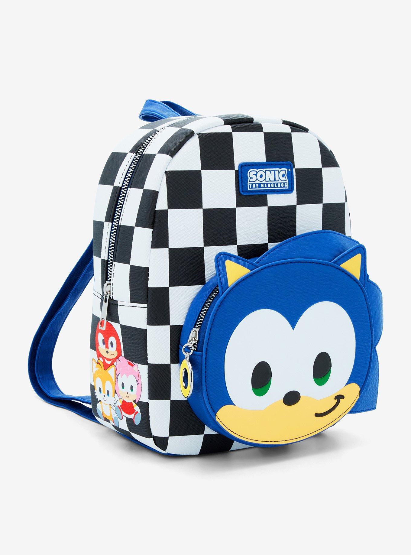 Sonic The Hedgehog Checkered Mini Backpack, , hi-res