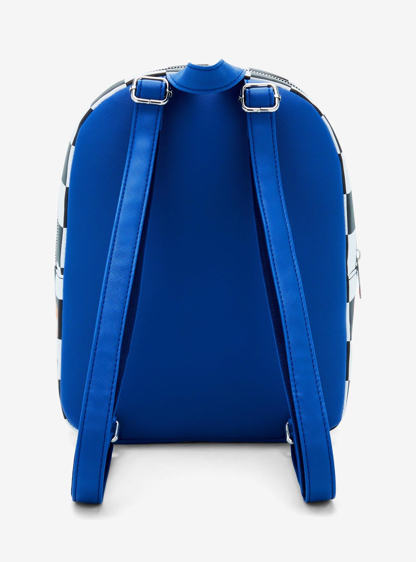 Sonic The Hedgehog Checkered Mini Backpack, , alternate