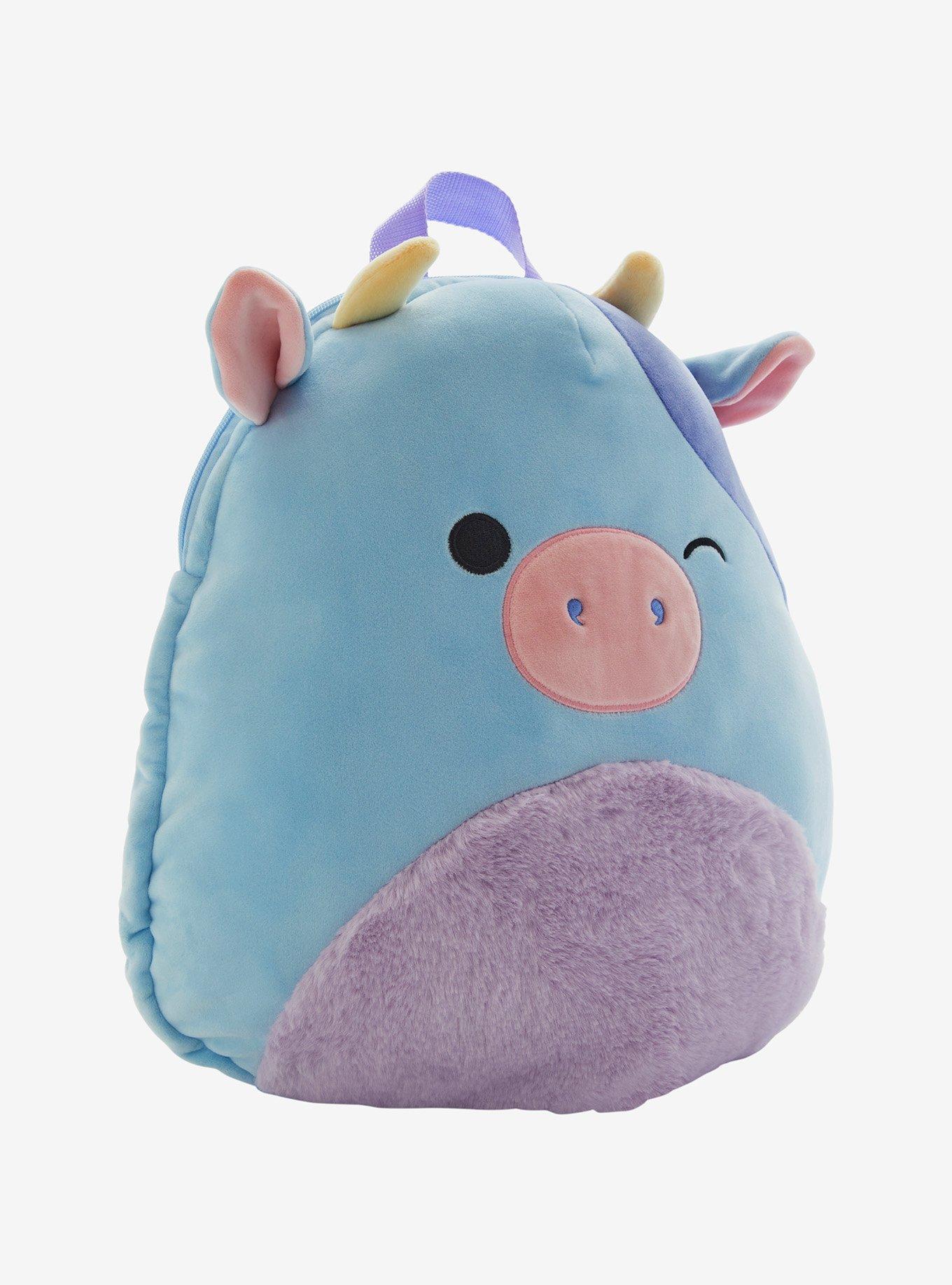 Squishmallows Clayton The Cow Plush Mini Backpack