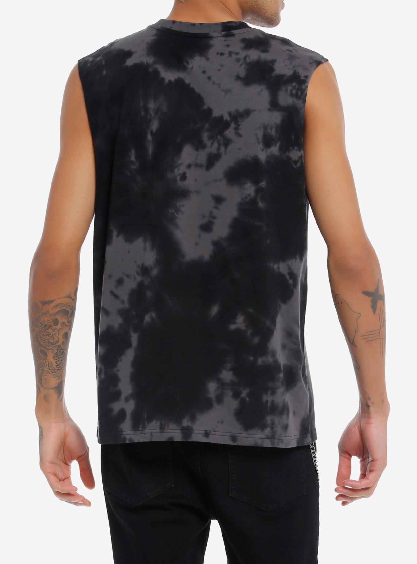 Cult Of The Lamb Praise Lamb Tie-Dye Muscle Tank Top, MULTI, alternate