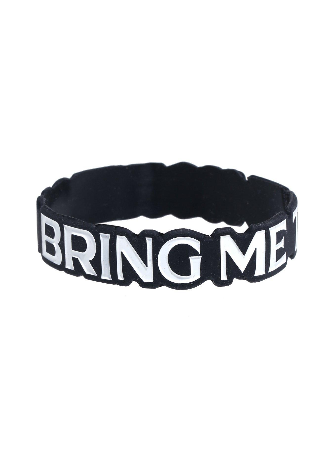 Bring Me The Horizon Logo Rubber Bracelet, , alternate