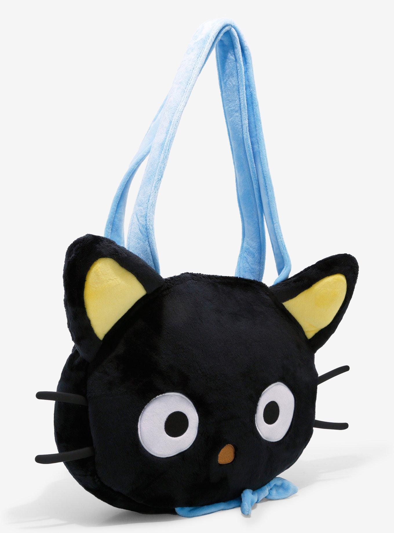 Chococat Face Plush Tote Bag, , alternate