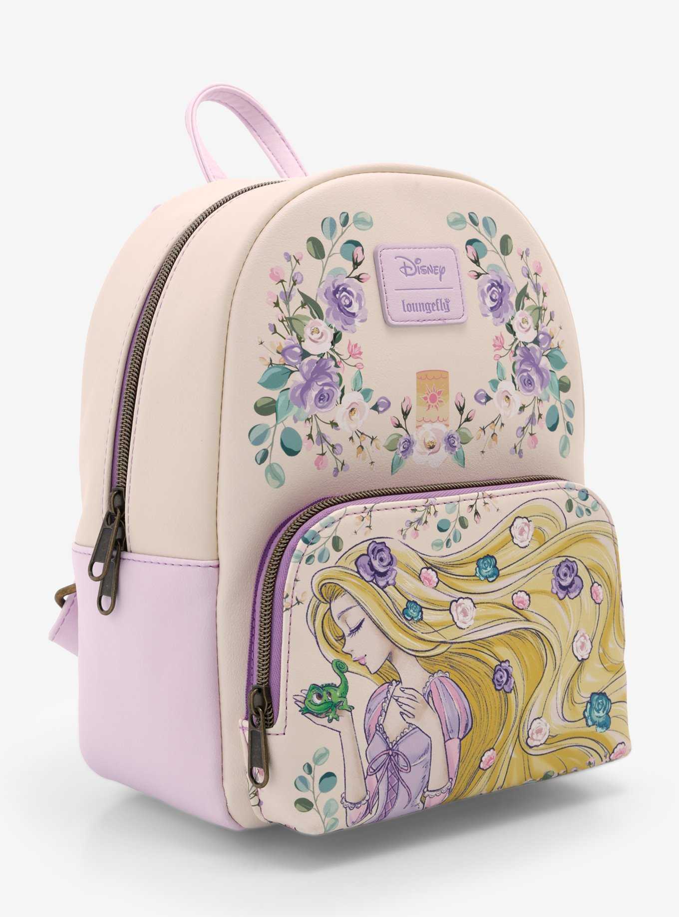 Loungefly Disney Tangled Rapunzel & Pascal Flowers Mini Backpack, , hi-res