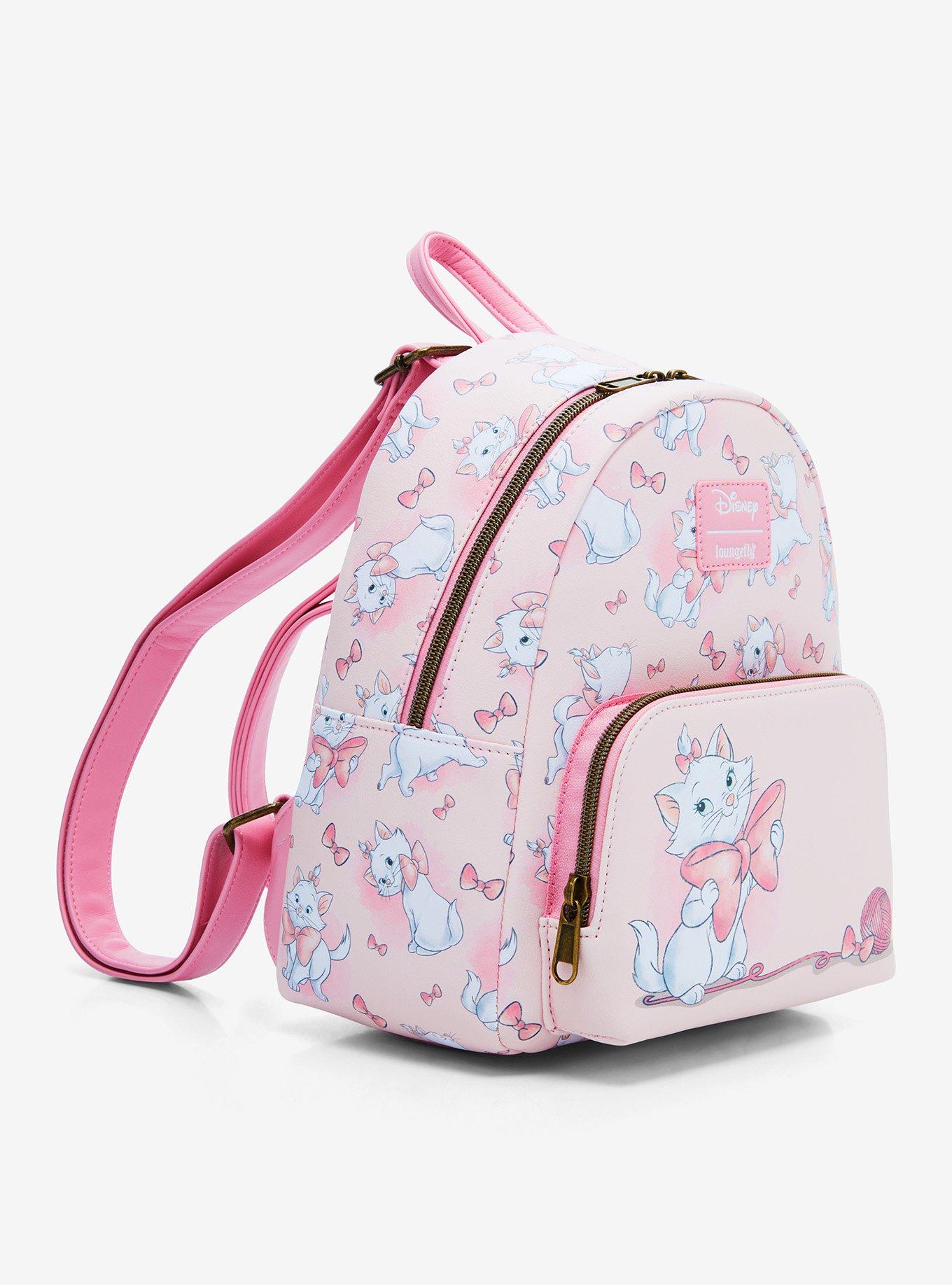 Loungefly Disney The Aristocats Marie Bows Mini Backpack, , alternate