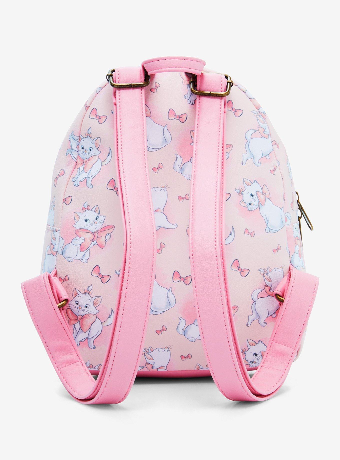 Loungefly Disney The Aristocats Marie Bows Mini Backpack, , alternate