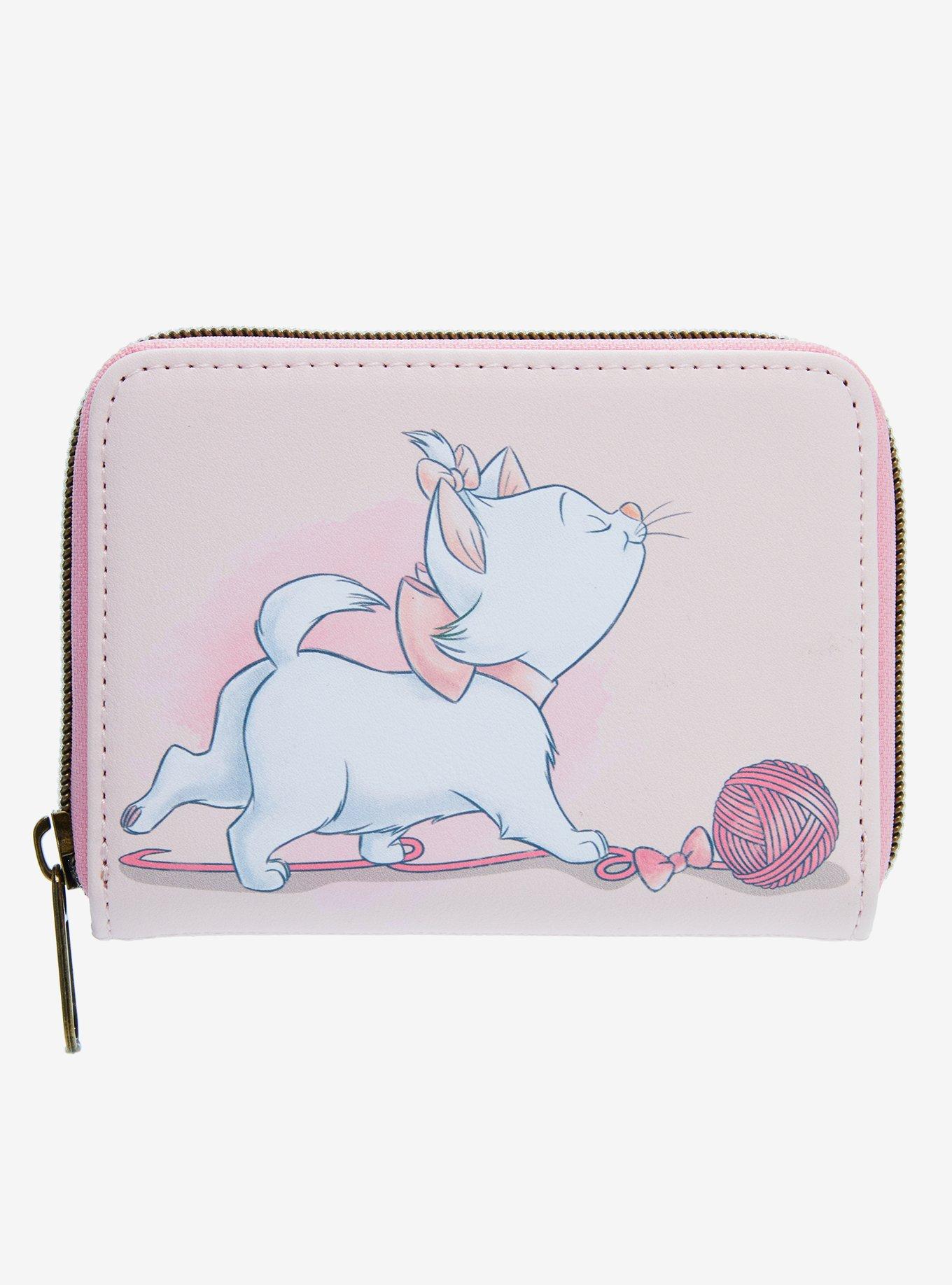 Loungefly Disney The Aristocats Marie Bows Mini Wallet, , alternate