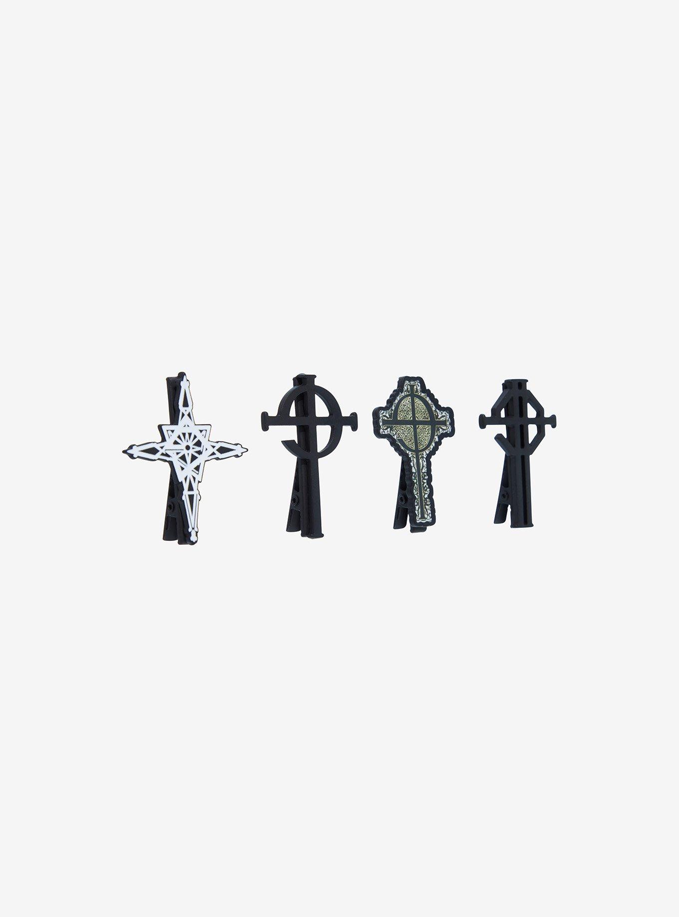Ghost Grucifix Hair Clip Set, , alternate