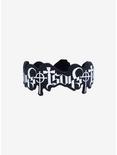Ghost Logo Cutout Rubber Bracelet, , alternate