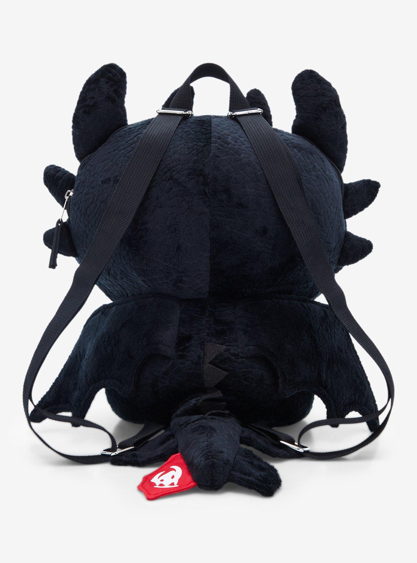 How To Train Your Dragon Toothless Plush Backpack, , alternate