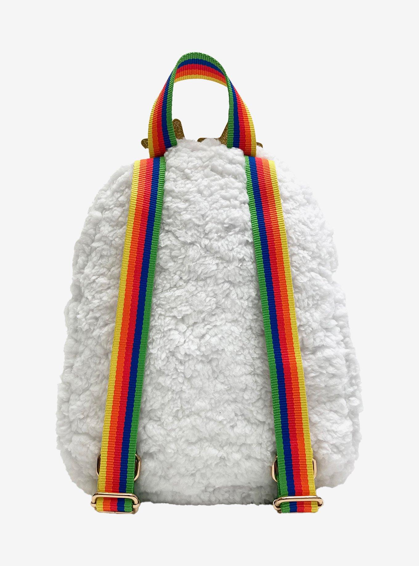 Rainbow Brite Twink Fuzzy Figural Mini Backpack, , alternate