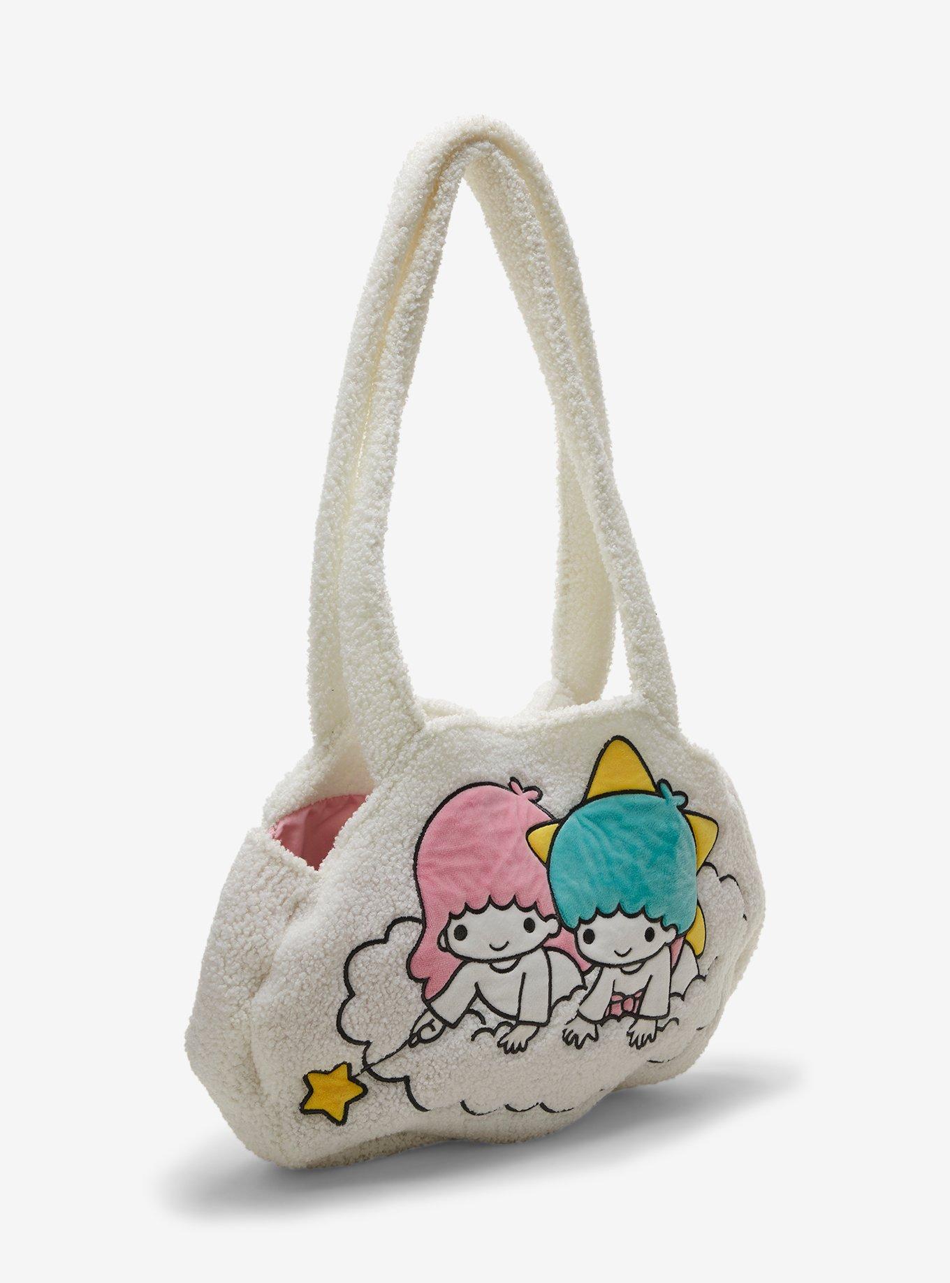 Little Twin Stars Cloud Plush Tote Bag, , alternate
