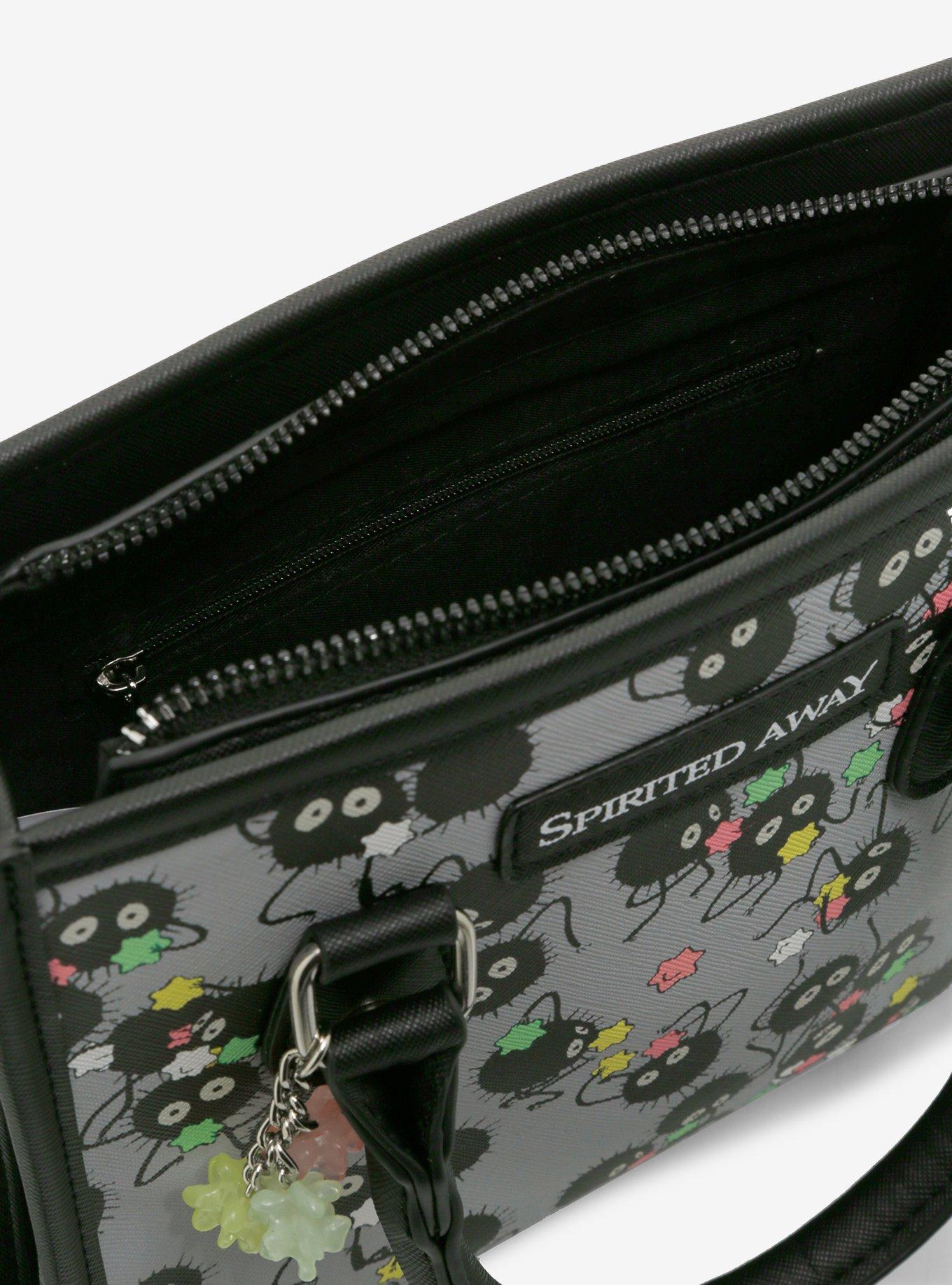 Her Universe Studio Ghibli® Spirited Away Soot Sprites Charm Crossbody Satchel Bag, , alternate