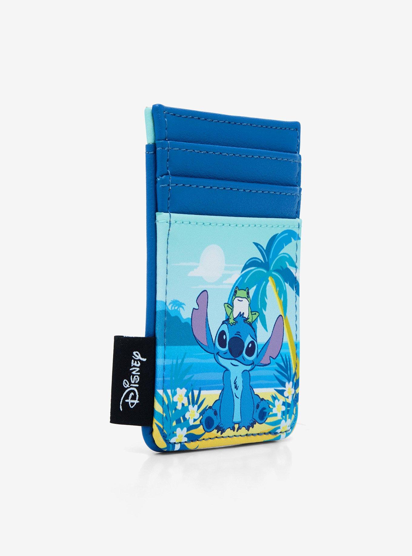 Loungefly Disney Stitch Beach Scene Cardholder, , hi-res