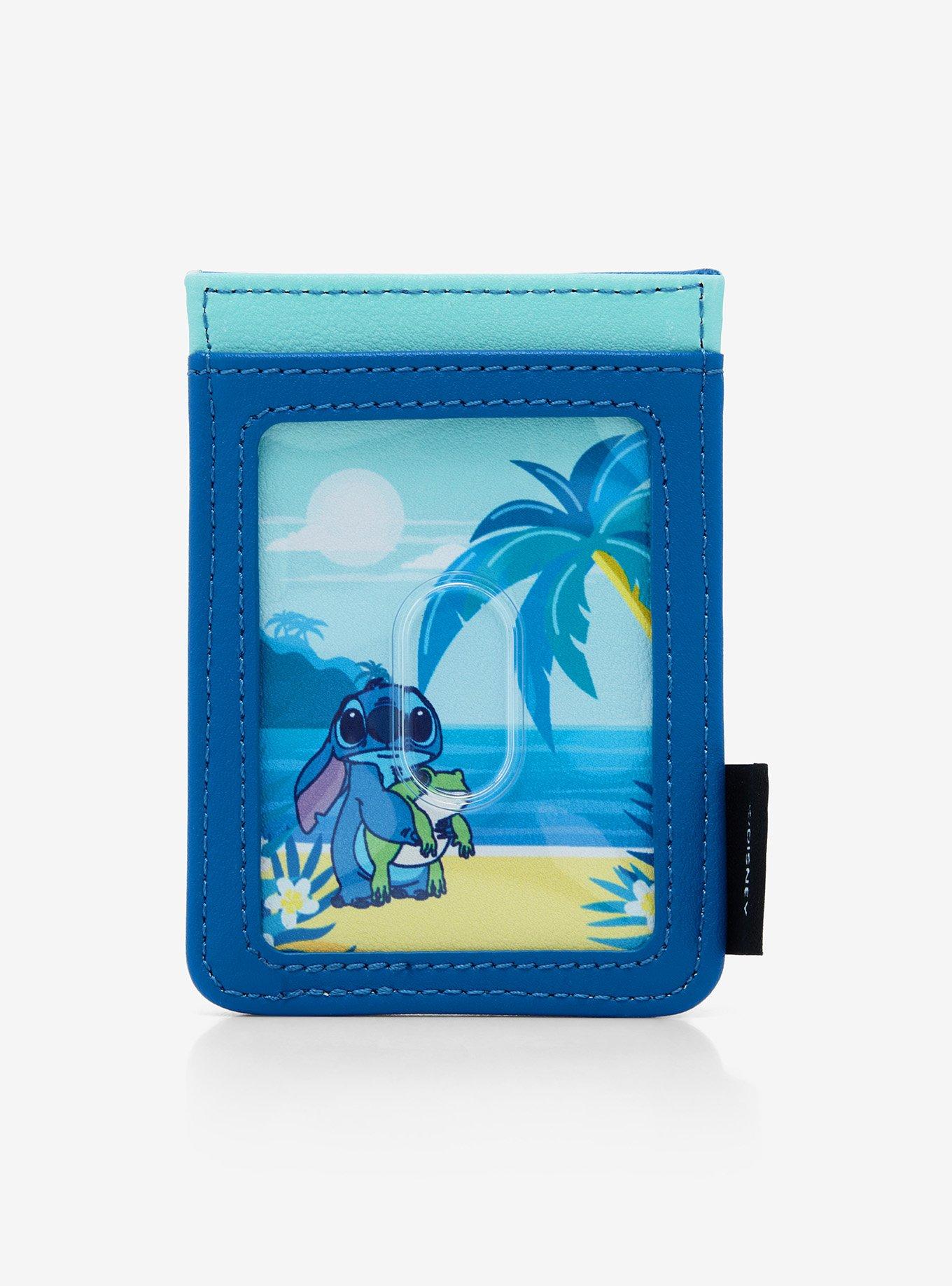 Loungefly Disney Stitch Beach Scene Cardholder, , alternate