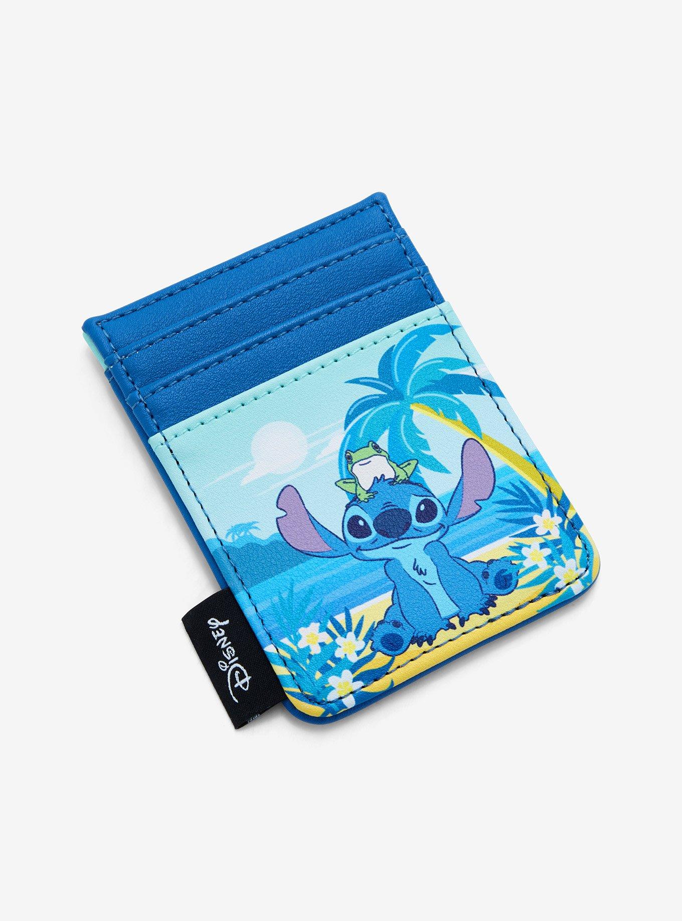 Loungefly Disney Stitch Beach Scene Cardholder, , alternate