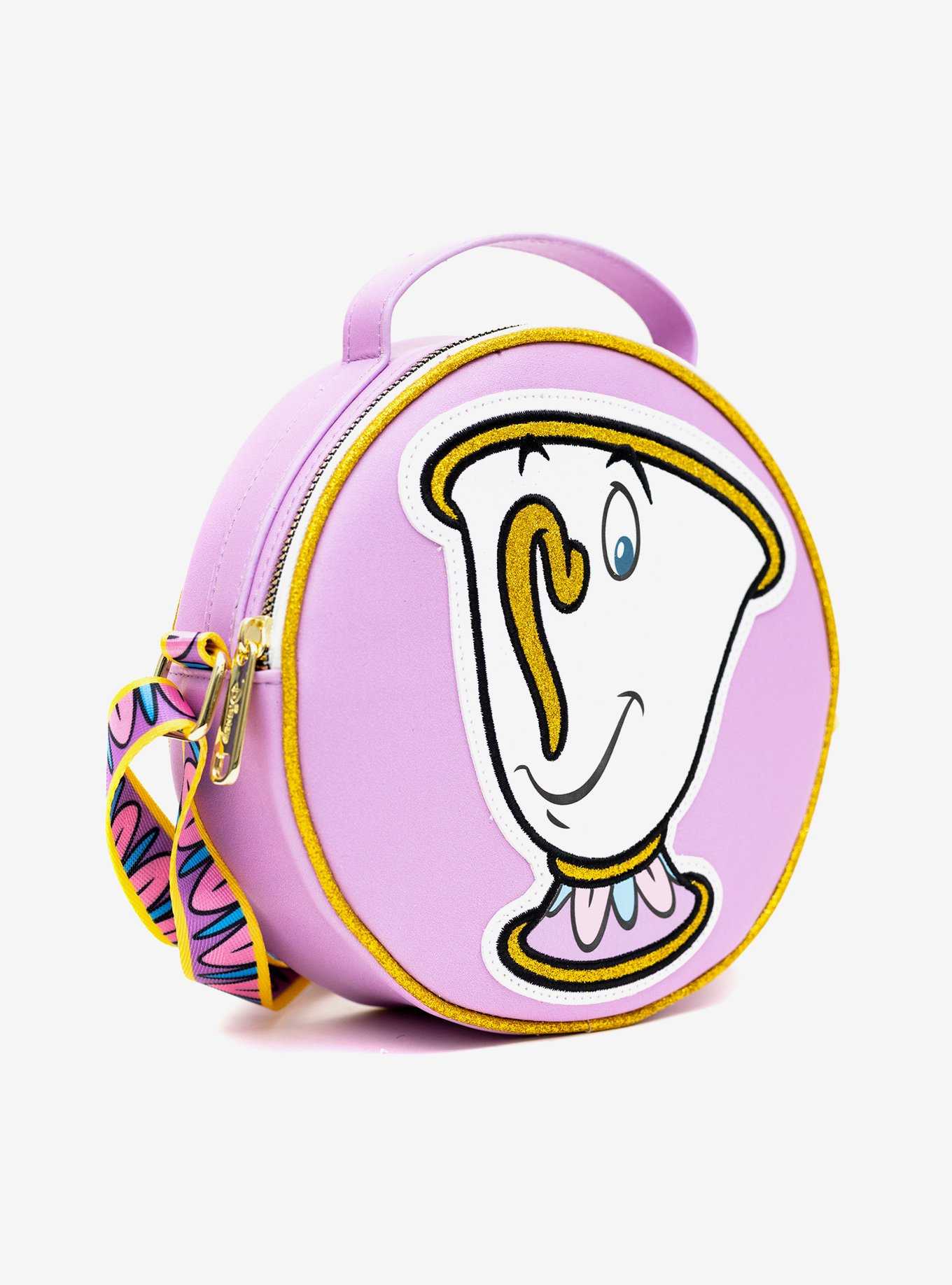Buckle-Down Disney Beauty And The Beast Chip Crossbody Bag, , hi-res