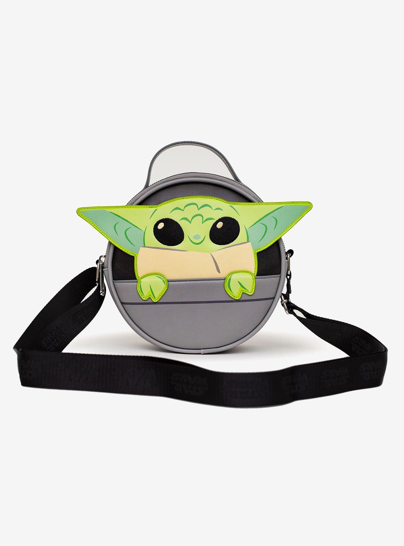 Buckle-Down Star Wars The Mandalorian Grogu Crossbody Bag, , alternate