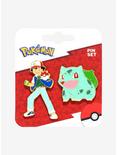 Pokémon Ash and Bulbasaur Enamel Pin Set — BoxLunch Exclusive, , alternate