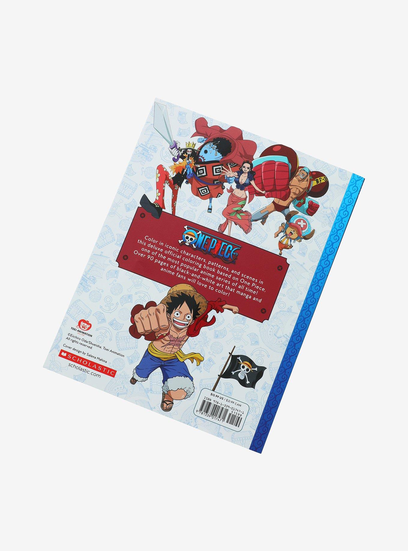One Piece: The Official Coloring Book, , alternate