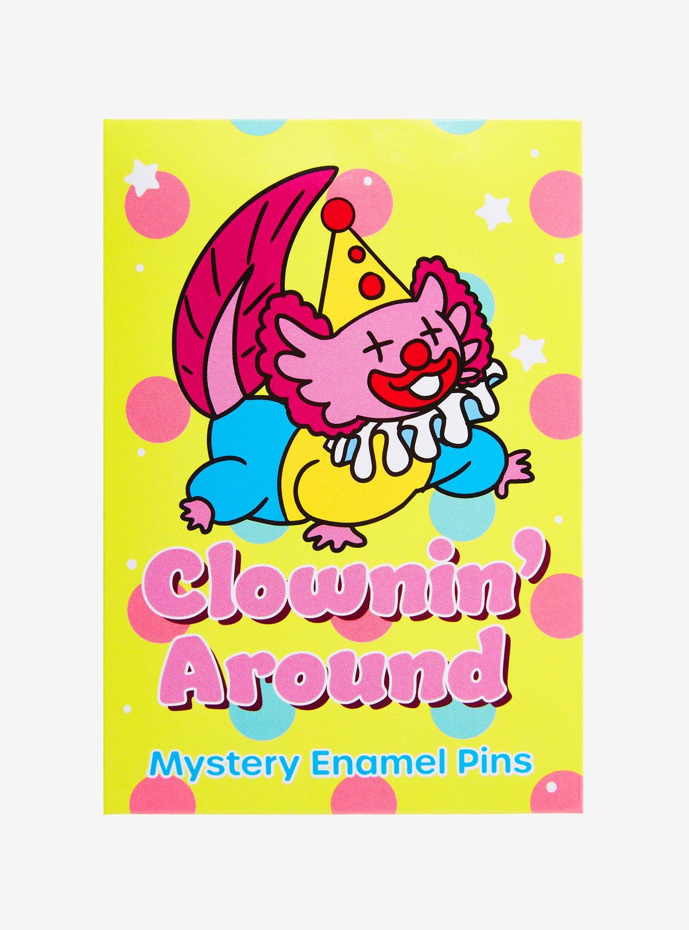 Clown Critters Blind Box Enamel Pin, , alternate