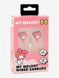 My Melody Figural Wired Earbuds, , alternate