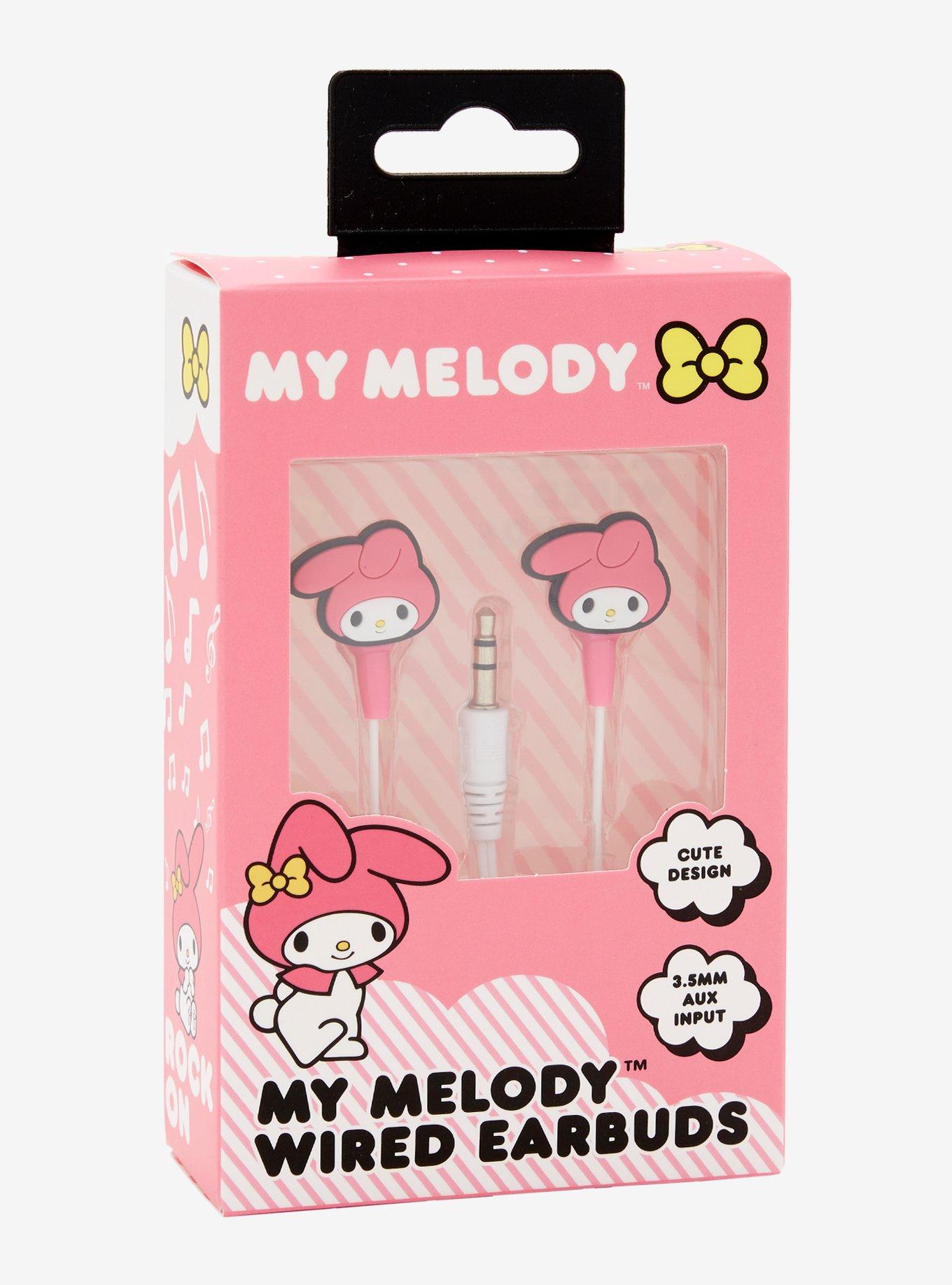 My Melody Figural Wired Earbuds, , alternate