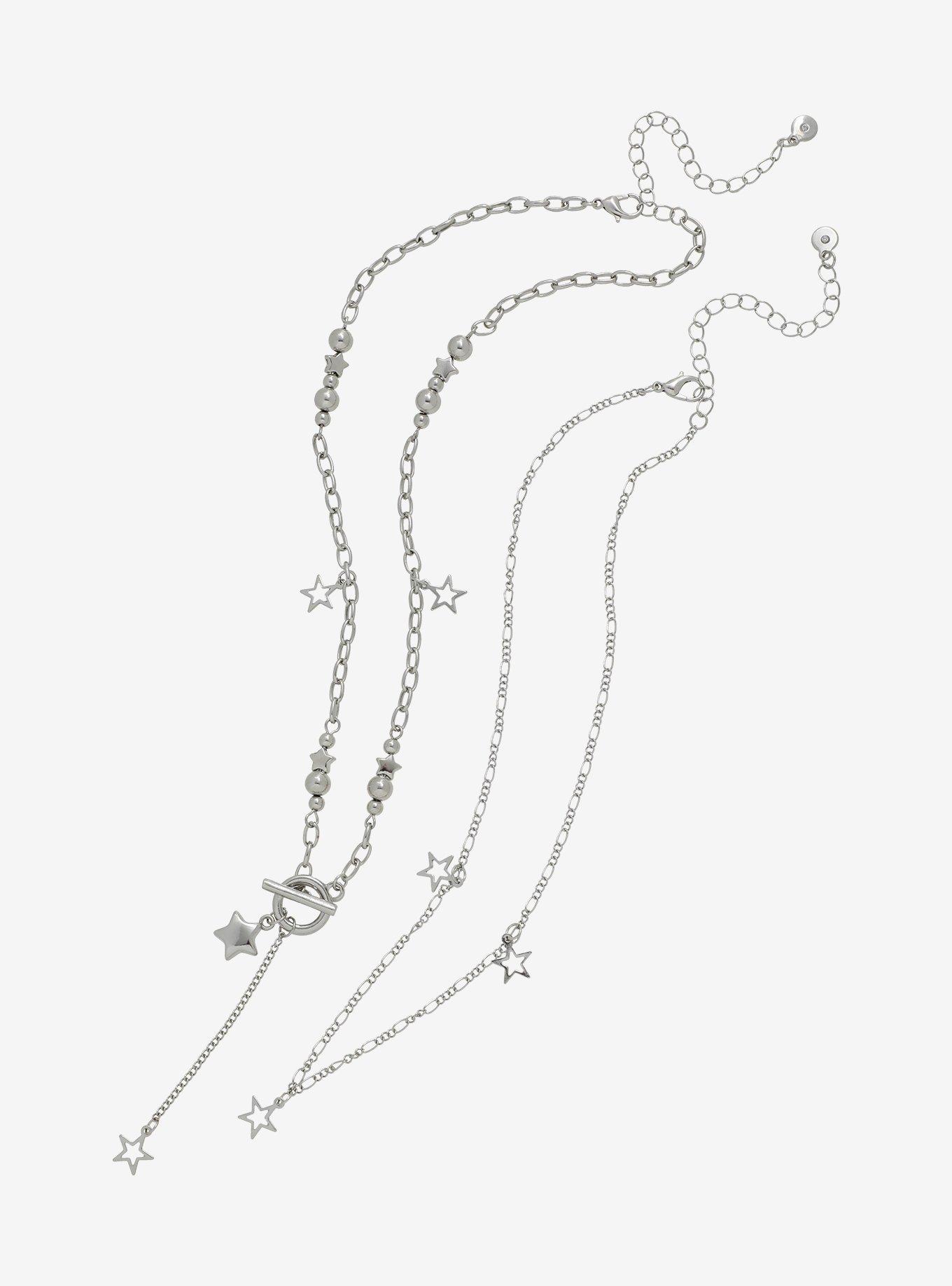 Cosmic Aura Star Chain Necklace Set, , alternate - view 2