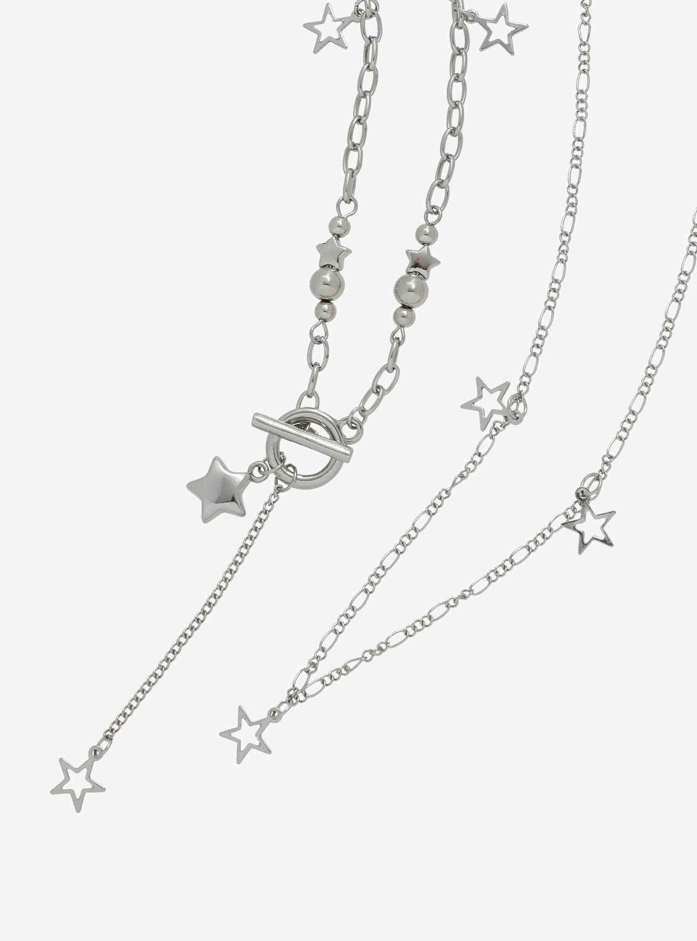 Cosmic Aura Star Chain Necklace Set, , alternate - view 3
