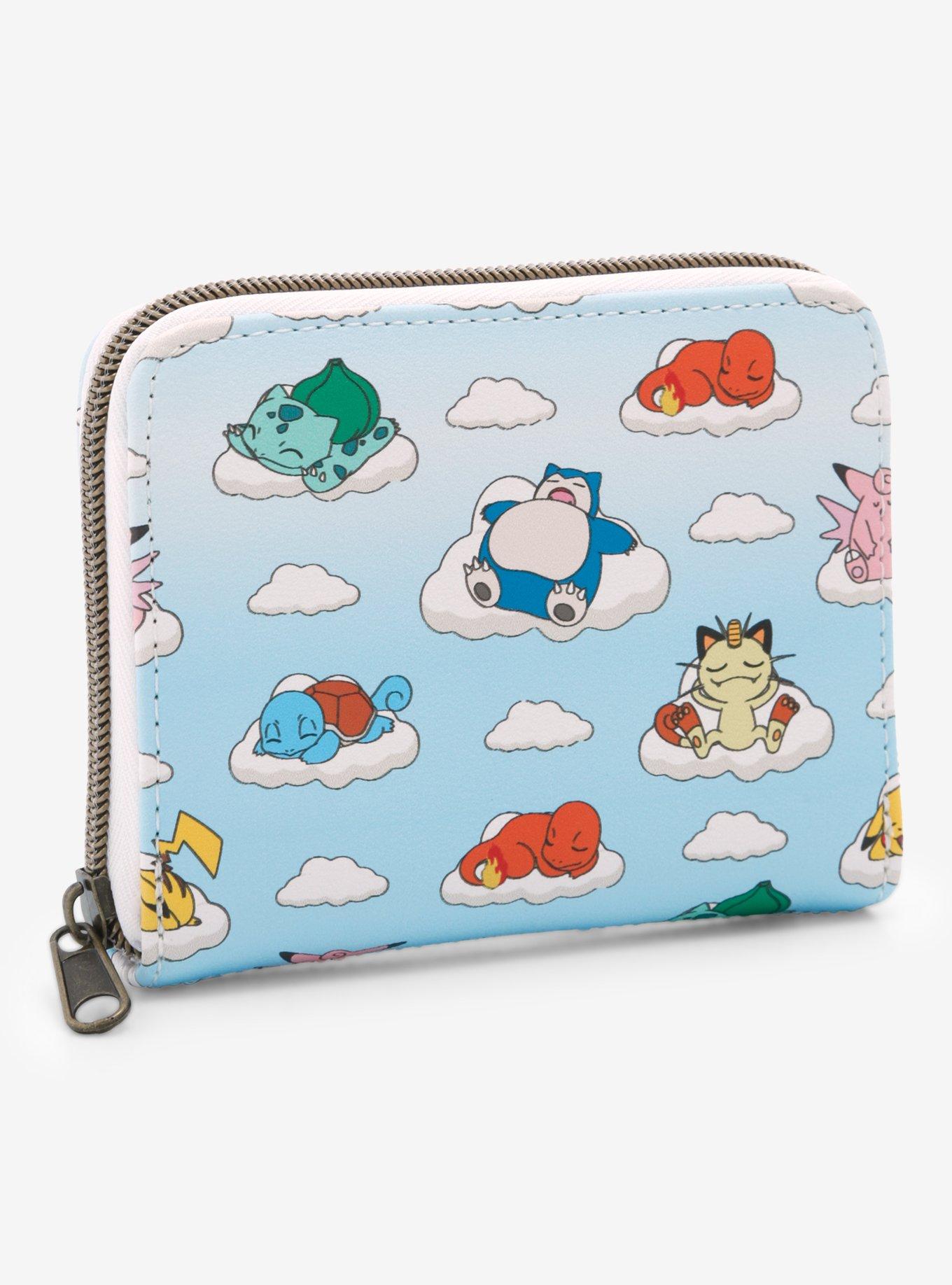 Loungefly Pokemon Sleeping Characters Mini Zipper Wallet, , alternate