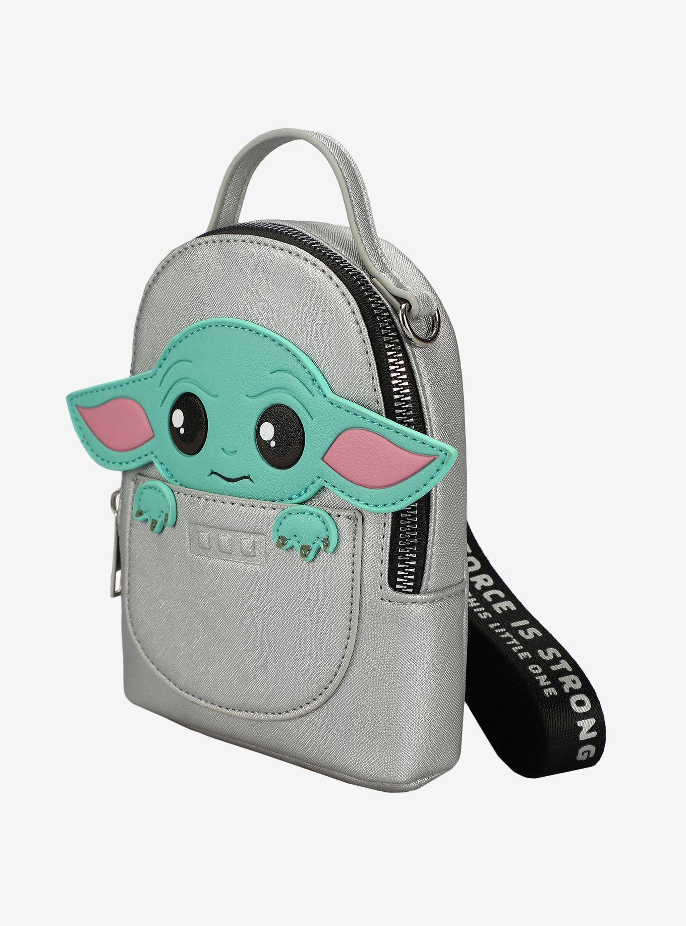 Star Wars The Mandalorian Grogu Mini Wristlet Bag, , alternate - view 2