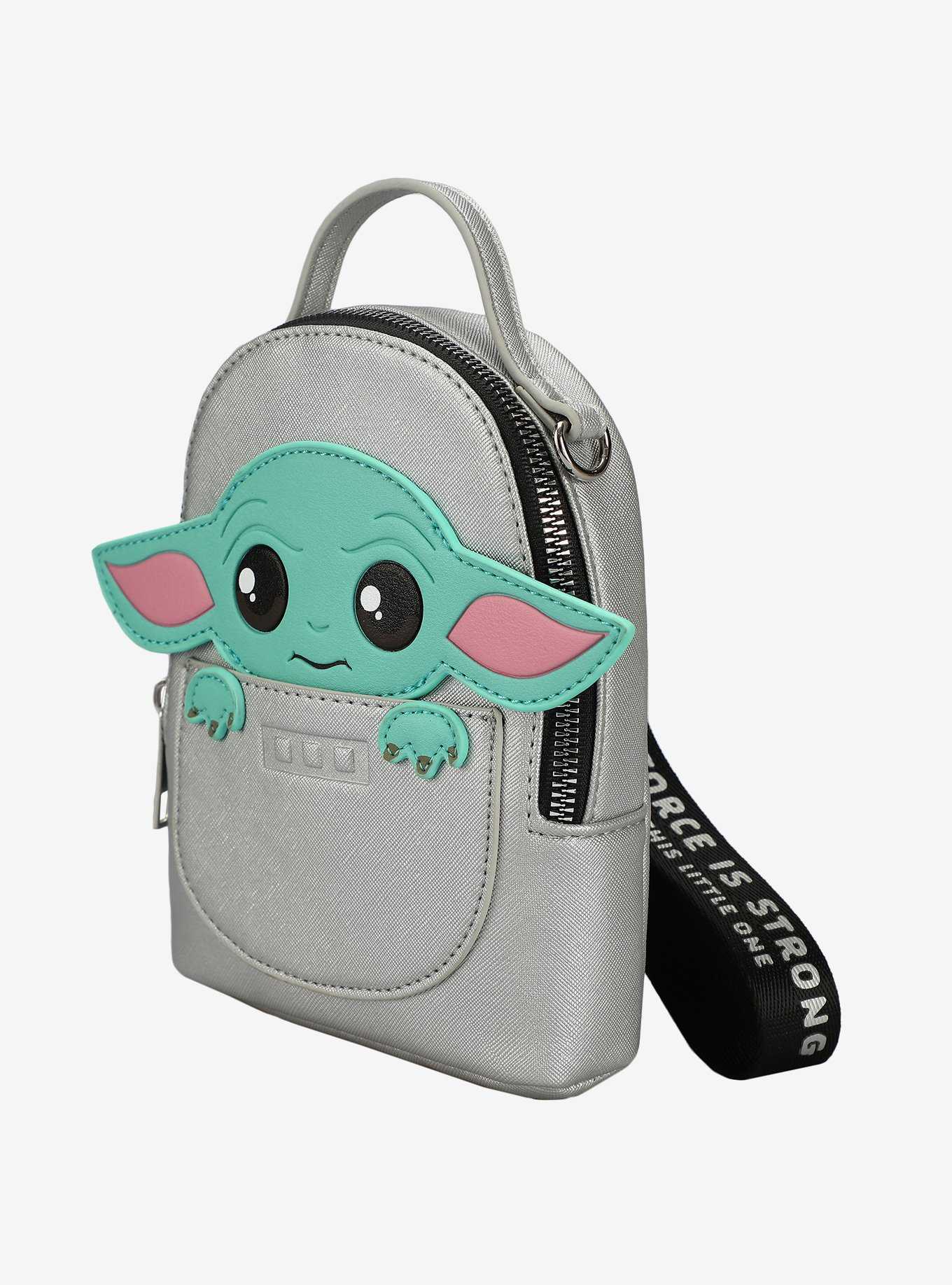 Star Wars The Mandalorian Grogu Mini Wristlet Bag, , hi-res