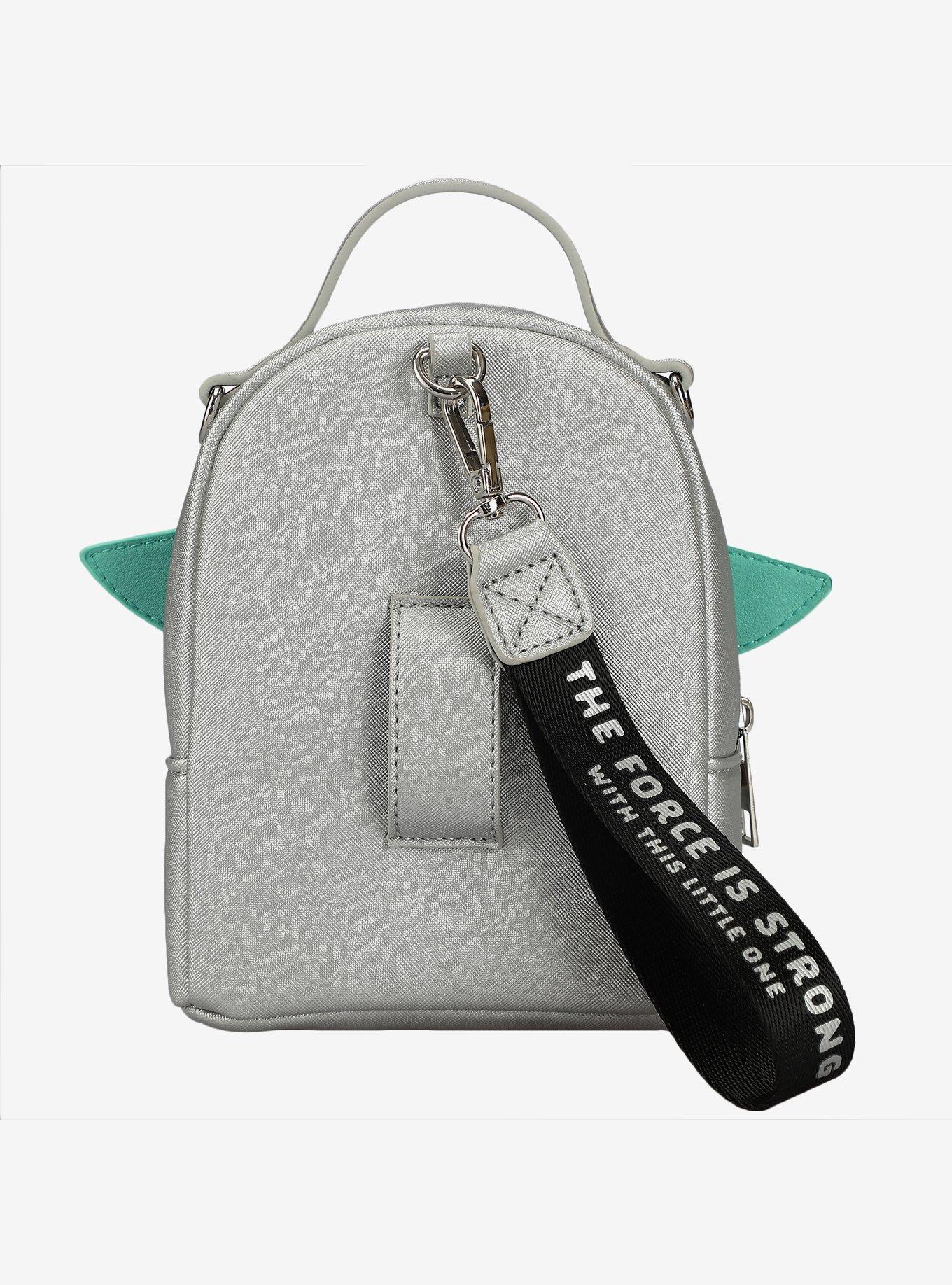 Star Wars The Mandalorian Grogu Mini Wristlet Bag, , alternate - view 3
