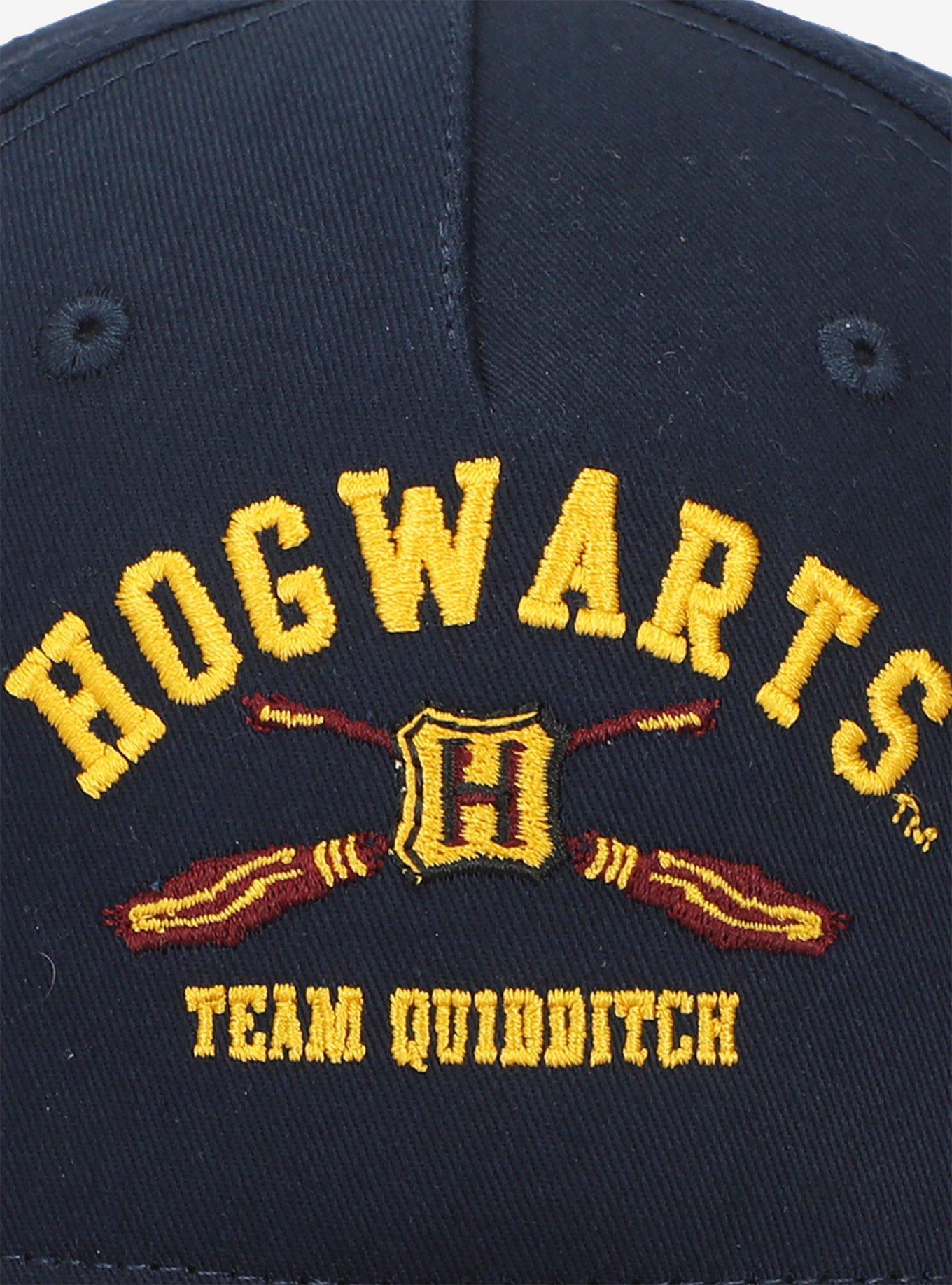 Harry Potter Hogwarts Quidditch Snapback Hat, , alternate