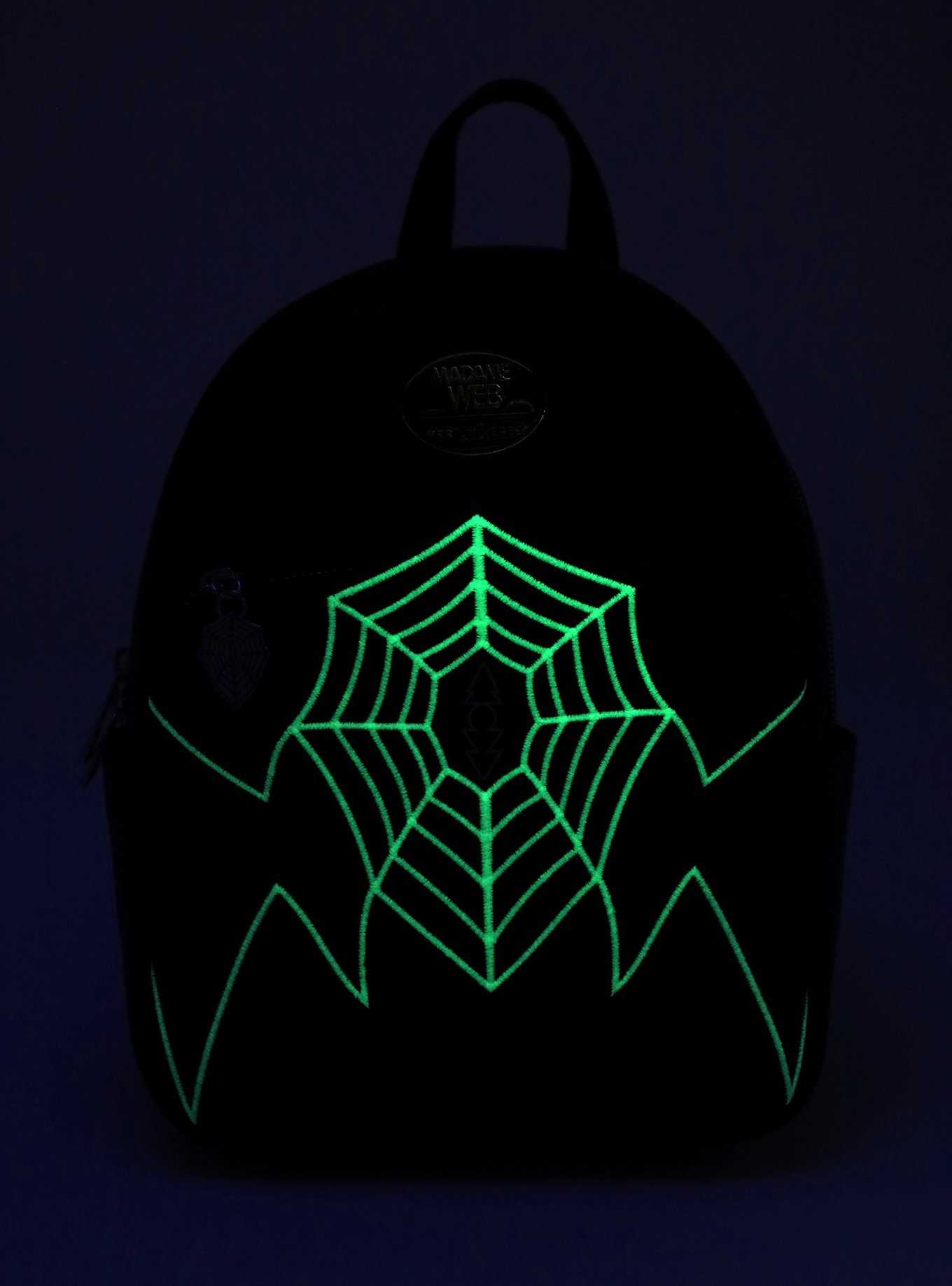 Her Universe Marvel Madame Web Glow-In-The-Dark Mini Backpack, , hi-res