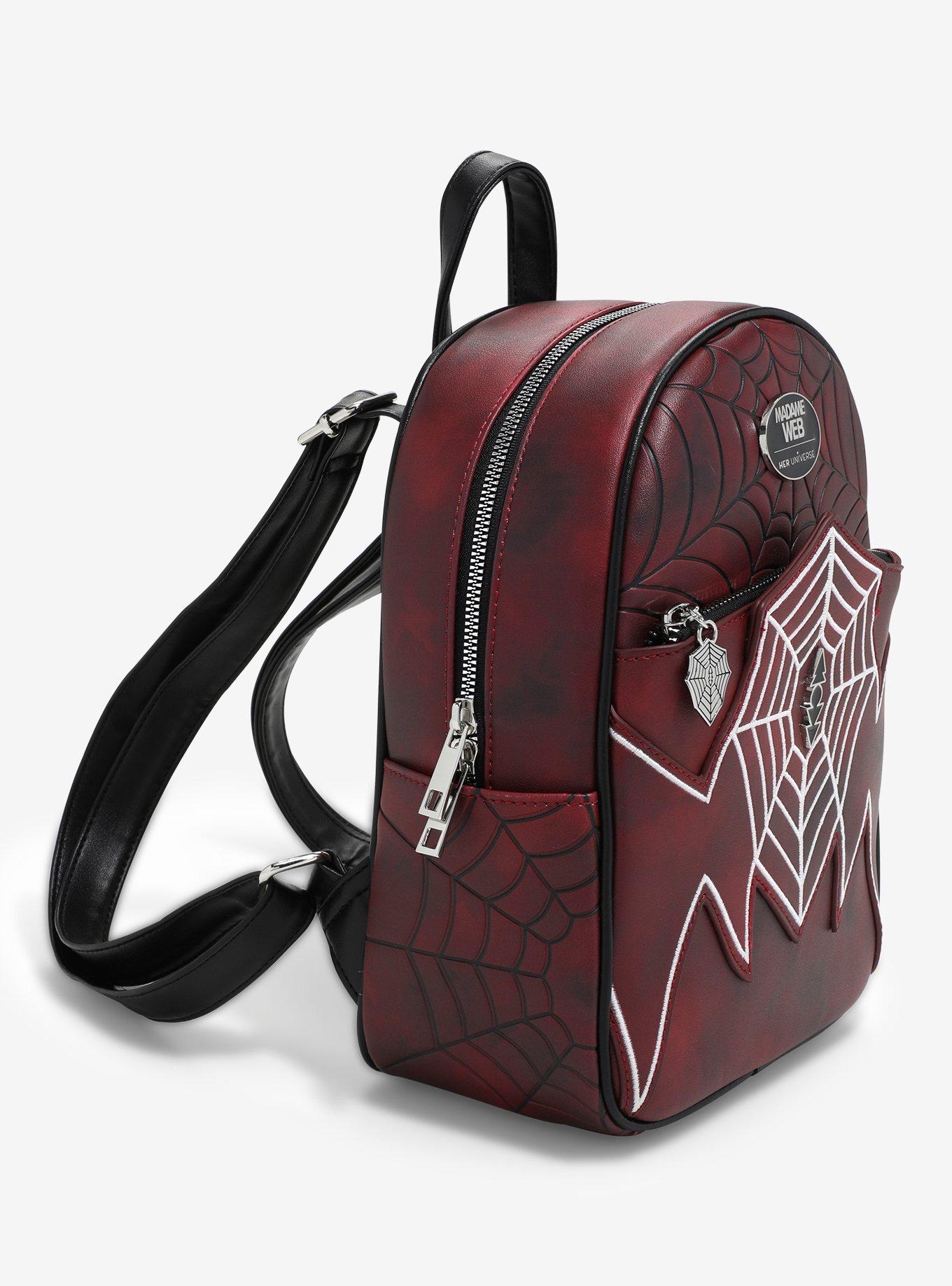 Her Universe Marvel Madame Web Glow-In-The-Dark Mini Backpack, , alternate
